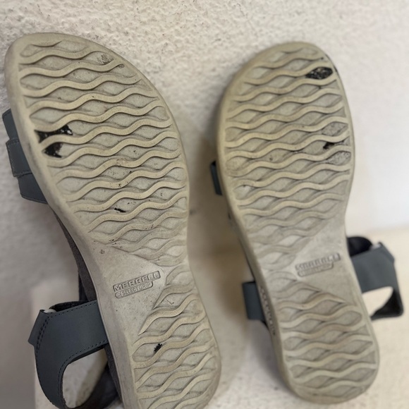 Merrell Womens Size 8 US Gray District 3 Strap Web Monument Sandals Shoes - Picture 6 of 10